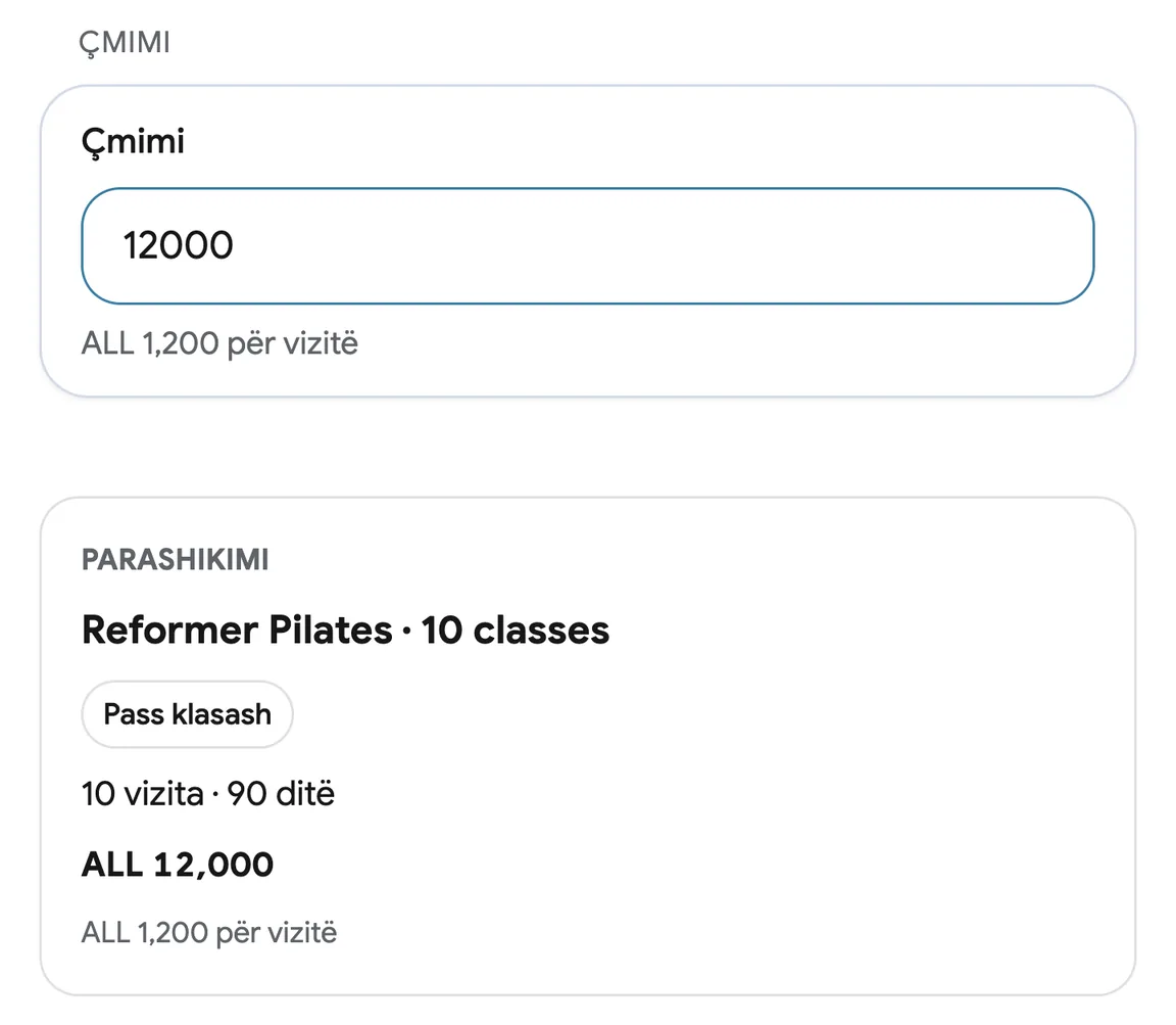 Krijimi i një Pass për kurse në EasyBook